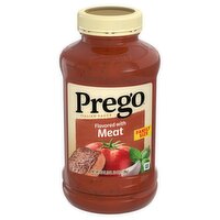 Prego Flavored with Meat Italian Sauce Family Size, 45 oz, 45 Ounce