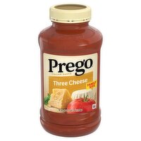 Prego Three Cheese Italian Sauce Family Size, 45 oz