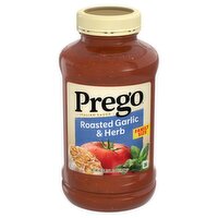 Prego Roasted Garlic & Herb Italian Sauce Family Size, 45 oz