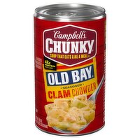 Campbell's Chunky Old Bay Seasoned Clam Chowder Soup, 18.8 oz