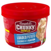 Campbell's Chunky Loaded Potato Seasoned with Bacon Soup Bowls, 15.25 oz