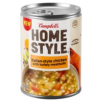 Campbell's Homestyle Italian-Style Chicken Soup With Turkey Meatballs, 16.1 OZ Can, 16.1 Ounce