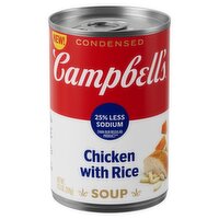 Campbell's Condensed Chicken with Rice Soup, 10.5 oz, 10.5 Ounce