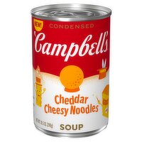 Campbell's Condensed Cheddar Cheesy Noodles Soup, 10.5 oz