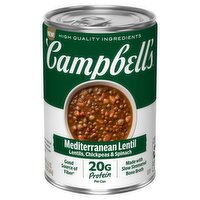 Campbell's Mediterranean Lentil Soup, 16.3 oz