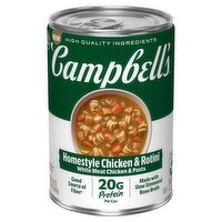 Campbell's Homestyle Chicken & Rotini Soup, 16.1 oz