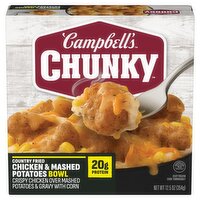 Campbell's Chunky Country Fried Chicken & Mashed Potatoes Bowl, 12.5 oz