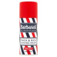 Barbasol Original Thick & Rich Shaving Cream 100th Anniversary Edition, 7 oz, 7 Ounce