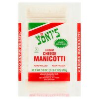 Yoni's Cheese Manicotti, 6 count, 18 oz