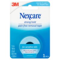 Nexcare™ Strong Hold Pain-Free Removal Tape, 1 in x 4 yd