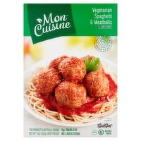 Mon Cuisine Vegetarian Spaghetti & Meatballs, 10 oz