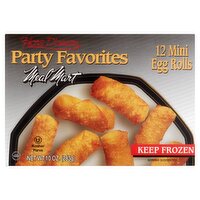 Meal Mart Party Favorites Hors D'oeuvre Mini Egg Rolls, 12 count, 10 oz