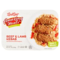 Meal Mart Amazing Meals Beef & Lamb Kebab with Quinoa & Red Peppers, 12 oz