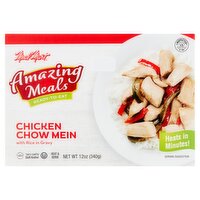 Meal Mart Amazing Meals Ready-to-Eat Chicken Chow Mein with Rice in Gravy, 12 oz