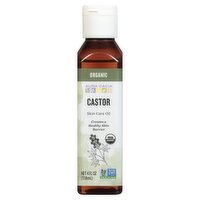 Aura Cacia Organic Castor Skin Care Oil, 4 fl oz