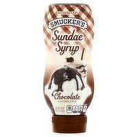 Smucker's Sundae Syrup Chocolate Flavored Syrup, 20 oz