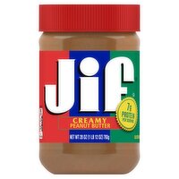 Jif Creamy Peanut Butter, 28 oz