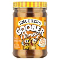 Smucker's Goober Honey Peanut Butter & Honey Spread Stripes, 18 oz