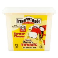 Fresh Made Domowy Twaróg Farmer Cheese, 16 oz