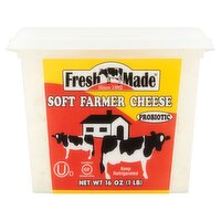 Fresh Made Soft Farmer Cheese, 16 oz