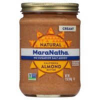 MaraNatha Creamy Natural California Almond Butter, 12 oz