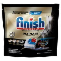 Finish Powerball Ultimate Automatic Dishwasher Detergent, 21 count, 8.5 oz