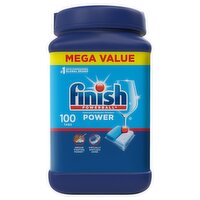 Finish Powerball Power Automatic Dishwasher Detergent Mega Value, 100 count