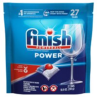 Finish Powerball Power Automatic Dishwasher Detergent, 27 count, 10.9 oz