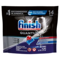 Finish Powerball Quantum Automatic Dishwasher Detergent, 14 count, 6.1 oz