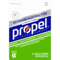 Propel Zero Sugar Electrolyte Water Beverage Mix Kiwi Strawberry 0.08 Oz, 10 Count