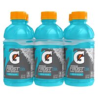 Gatorade Frost Glacier Freeze Thirst Quencher, 12 fl oz, 6 count