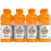 Gatorade Zero Zero Sugar Thirst Quencher Orange 20 Fl Oz 8 Count