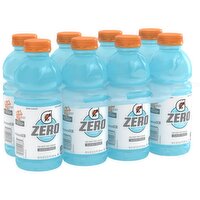 Gatorade Zero Zero Sugar Thirst Quencher Glacier Freeze 20 Fl Oz 8 Count