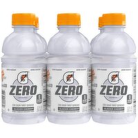 Gatorade Zero Zero Sugar Thirst Quencher Glacier Cherry 12 Fl Oz 6 Count