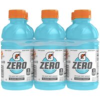Gatorade Zero Zero Sugar Thirst Quencher Glacier Freeze 12 Fl Oz, 6 Count