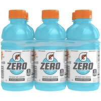 Gatorade Zero Zero Sugar Thirst Quencher Glacier Freeze 12 Fl Oz 6 Count