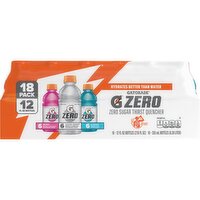 Gatorade Zero Sugar Thirst Quencher Variety 12 Fl Oz 18 Count