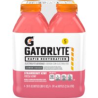 Gatorade Gatorlyte Electrolyte Beverage Strawberry Kiwi 20 Fl Oz 4 Count