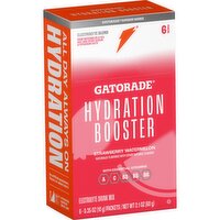 Gatorade Hydration Booster Electrolyte Drink Mix Strawberry Watermelon 0.35 Oz, 6 Count