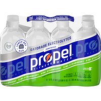 Propel Zero Sugar Electrolyte Water Beverage Kiwi Strawberry 12 Fl Oz, 8 Count