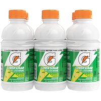 Gatorade Lower Sugar Electrolyte Beverage Lemonade, 12 Fl Oz X 6 Count