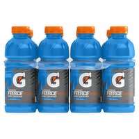 Gatorade Fierce Blue Cherry Thirst Quencher, 20 fl oz, 8 count, 160 Fluid ounce