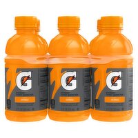 Gatorade Thirst Quencher Orange 12 fl oz, 6 Count