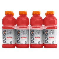 Gatorade G2 Lower Sugar Fruit Punch Thirst Quencher, 20 fl oz, 8 count