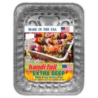 HANDI FOIL EXTRA DEEP BBQ KING UTILITY PAN