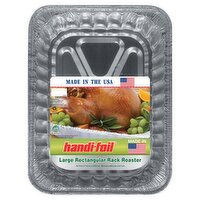 HANDI FOIL LARGE RECTANGULAR RACK ROASTER, 1 Each