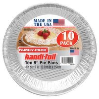 Handi-Foil 9" Pie Pans Family-Pack, 10 count