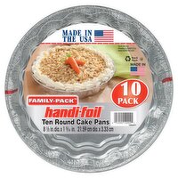 Handi-Foil Family-Pack Round Cake Pans, 10 count