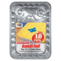 Handi-Foil Family Pack 13 X 9 Cake Pans, 10 count