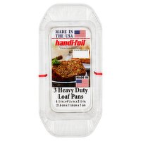 Handi-Foil Heavy Duty Loaf Pans, 3 count